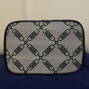 Michael Kors Black and White Crossbody Bag